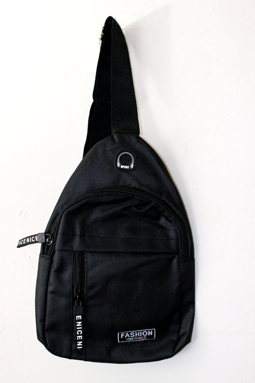 Cross body - (unisex) Black