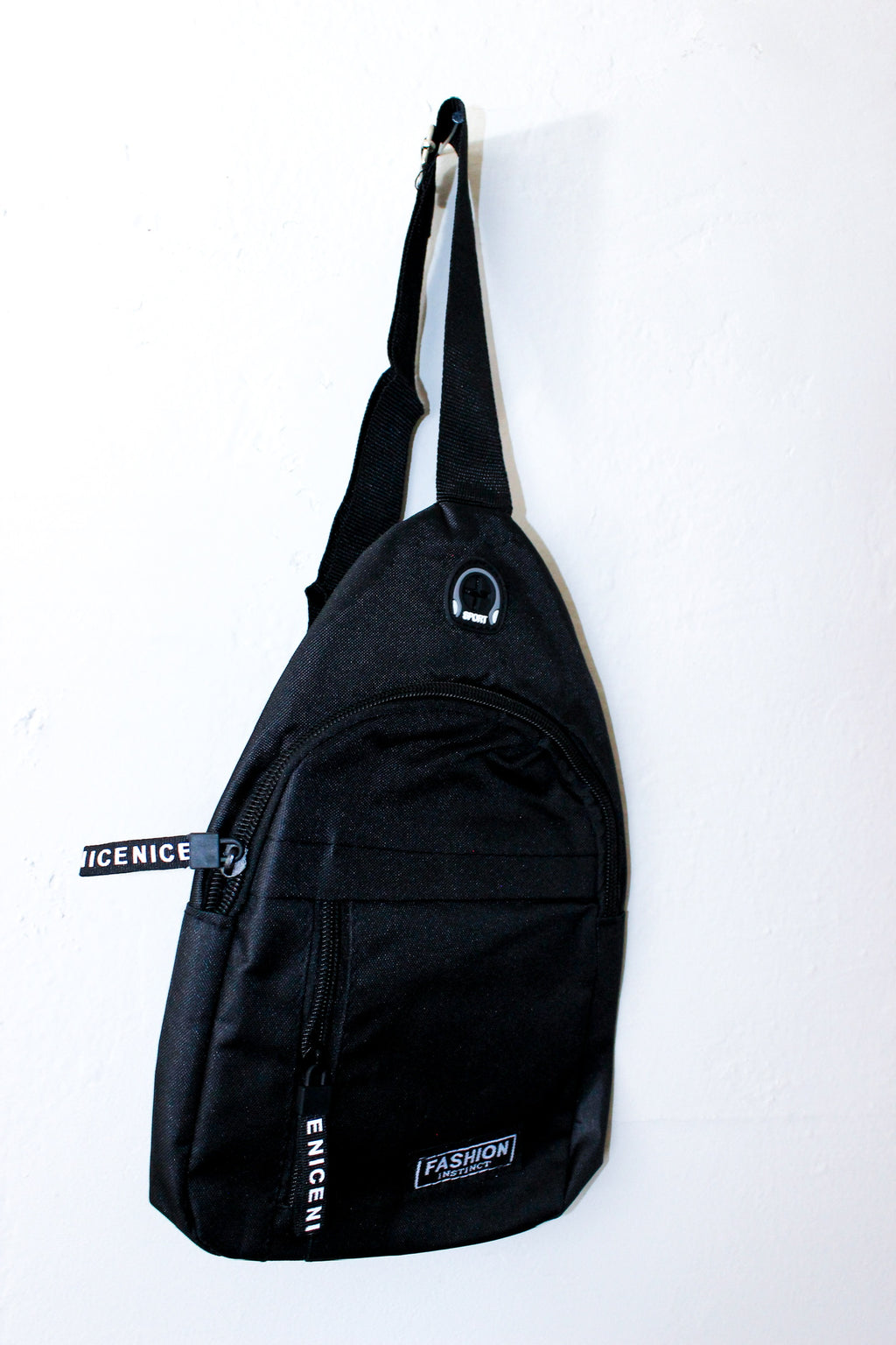 Cross body - (unisex) Black