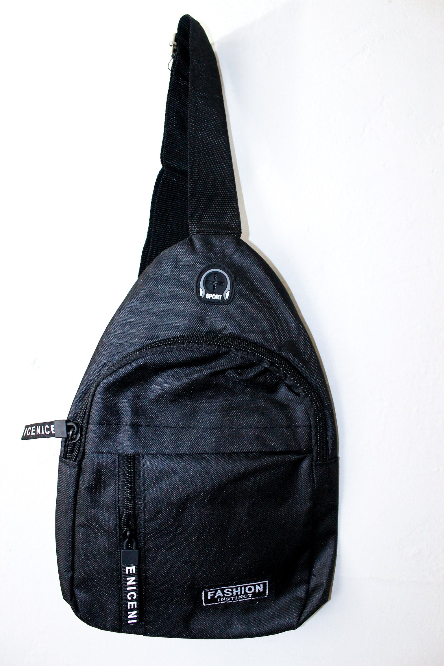Cross body - (unisex) Black