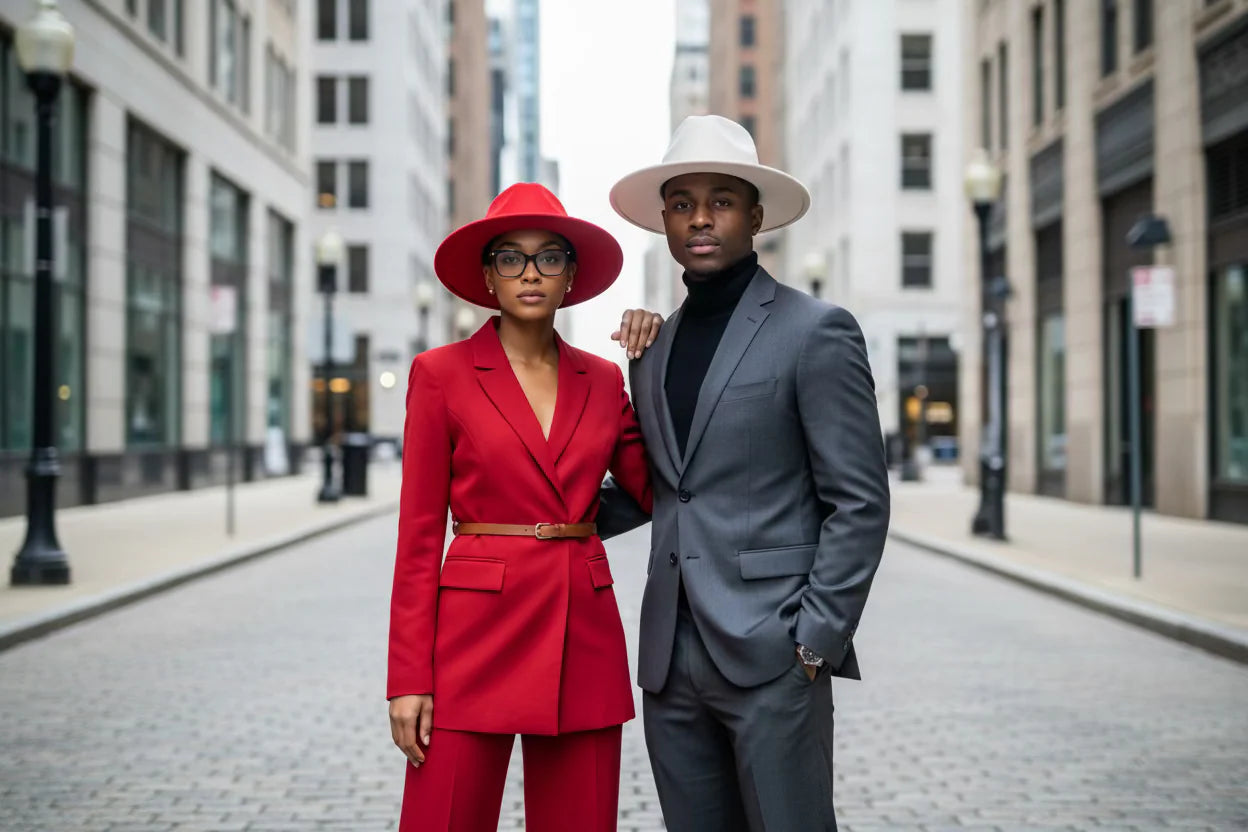 His & Her's Romance - Fedora Set